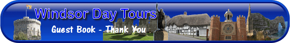 Guest Book - Thank You